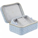 Tweed Jewellery Box - cool blue thumbnail