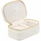 Tweed smykkeskrin micro - off white m/sand thumbnail