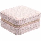 Tweed Jewellery Box Mini - light rose thumbnail