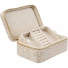 Tweed Jewellery Box - sand thumbnail