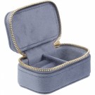 Fløyel smykkeskrin micro - grisalle blue thumbnail