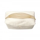 Tweed toalettmappe large - off white thumbnail