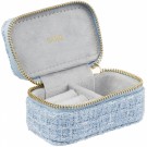 Tweed Jewellery Box Micro - cool blue thumbnail
