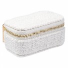 Tweed Jewellery Box Micro - off white thumbnail