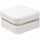 Tweed Jewellery Box Mini - off white thumbnail