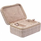 Tweed smykkeskrin - warm taupe thumbnail