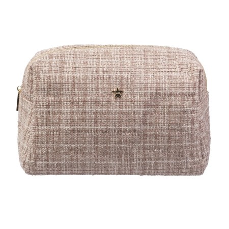 Tweed toalettmappe - large