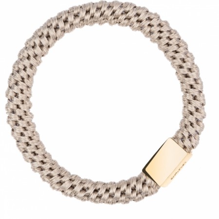 fat hair tie champagne